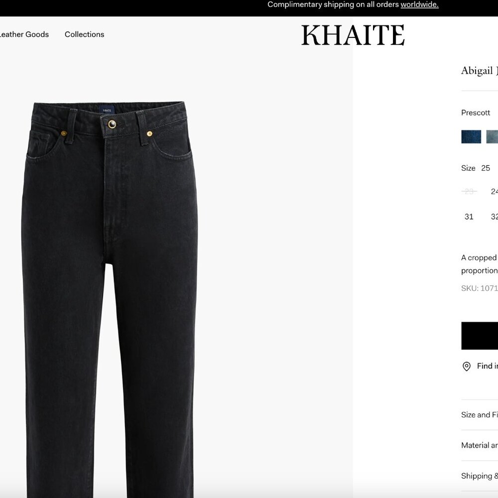 Khaite Abigail Jean NWOT